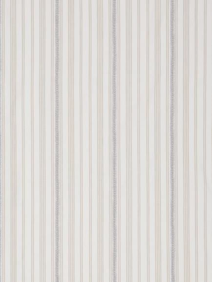 John Lewis Diderot Stripe Made to Measure Curtains or Roman Blind, Greige, Greige