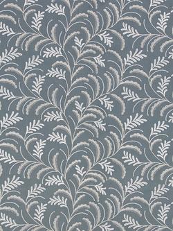 John Lewis Jouvene Embroidered Made to Measure Curtains or Roman Blind, Heritage Grey, Heritage Grey