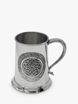 English Pewter Company Celtic Tankard, Silver