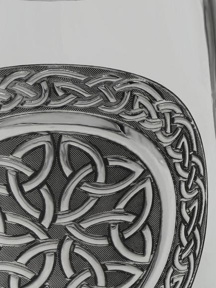 English Pewter Company Celtic Tankard - view 2, Silver