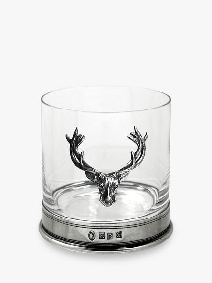 English Pewter Company Stag Tumber, Set of 2 - view 2, Clear