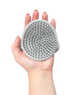 Shnuggle Baby Bath Brush, Grey - view 2, Grey