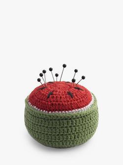 Prym Melon Pin Cushion, Green/Red, Green/Red