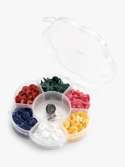 Prym Love Colour Snaps, Pack of 72 - view 2, Multi