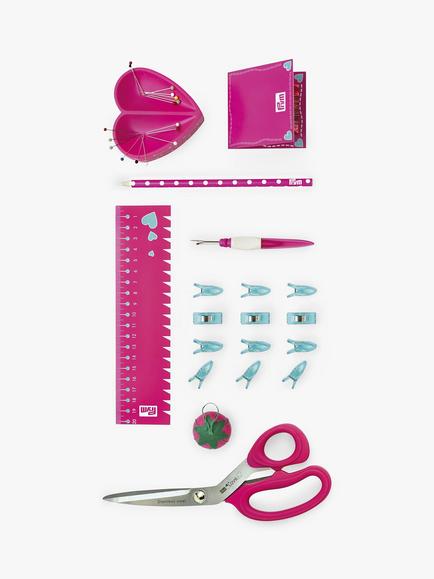 Prym Love Sewing Starter Set, Pink - view 2, Pink