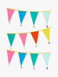 Talking Tables Rainbow Fabric Bunting, 3m