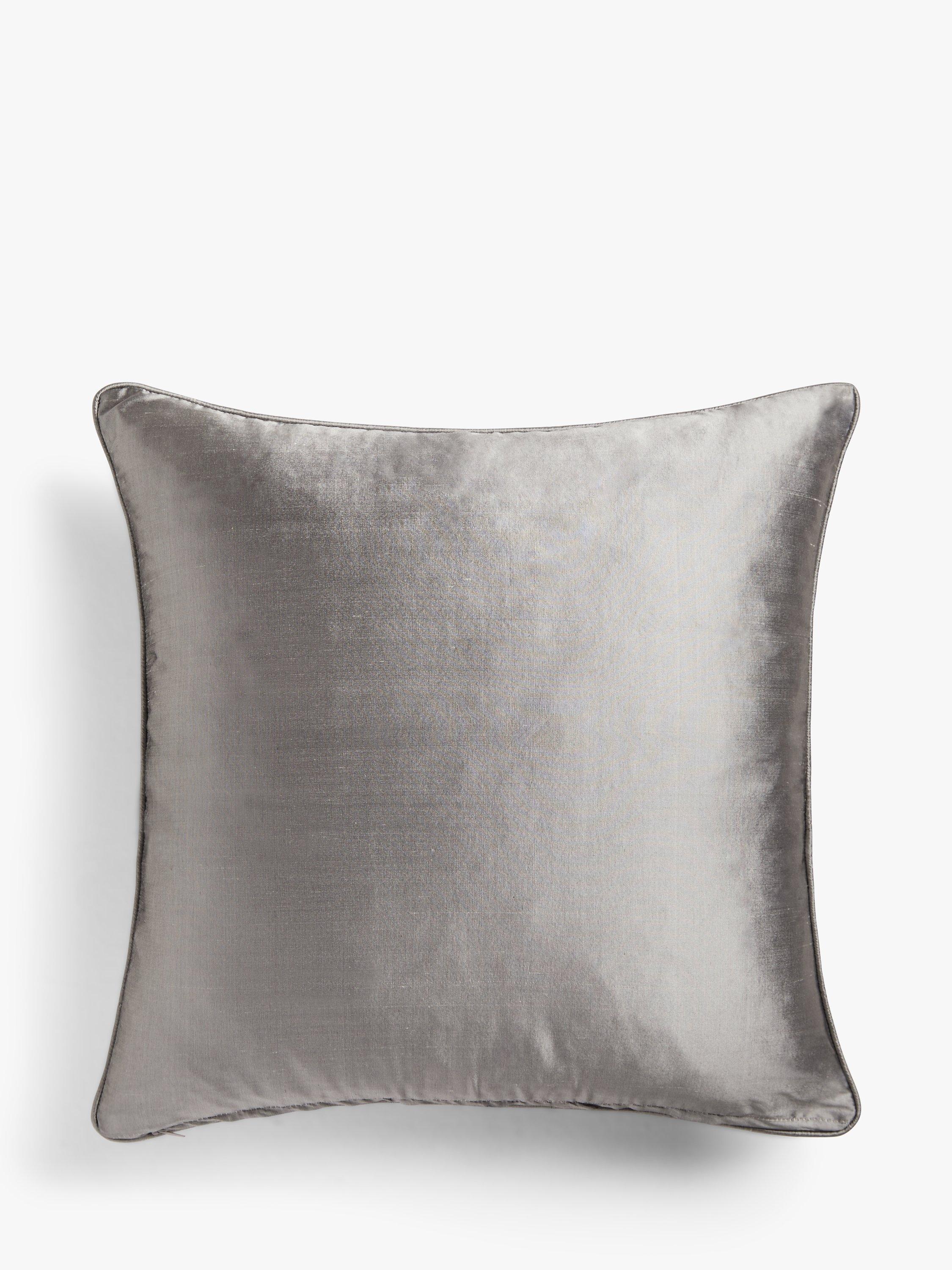 John Lewis Piped Edge Pure Silk Cushion