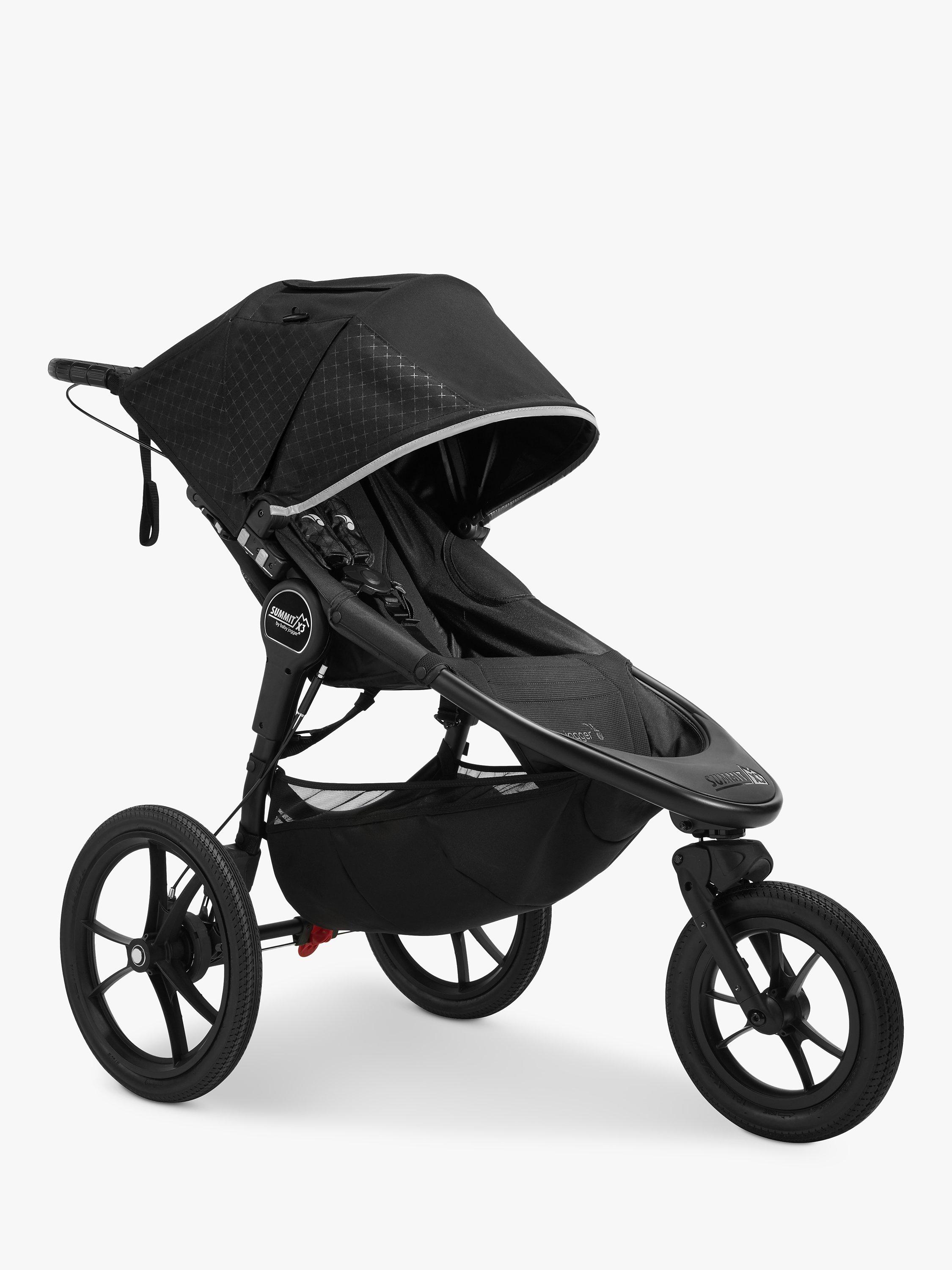 Baby Jogger Summit X3 Pushchair Midnight Black