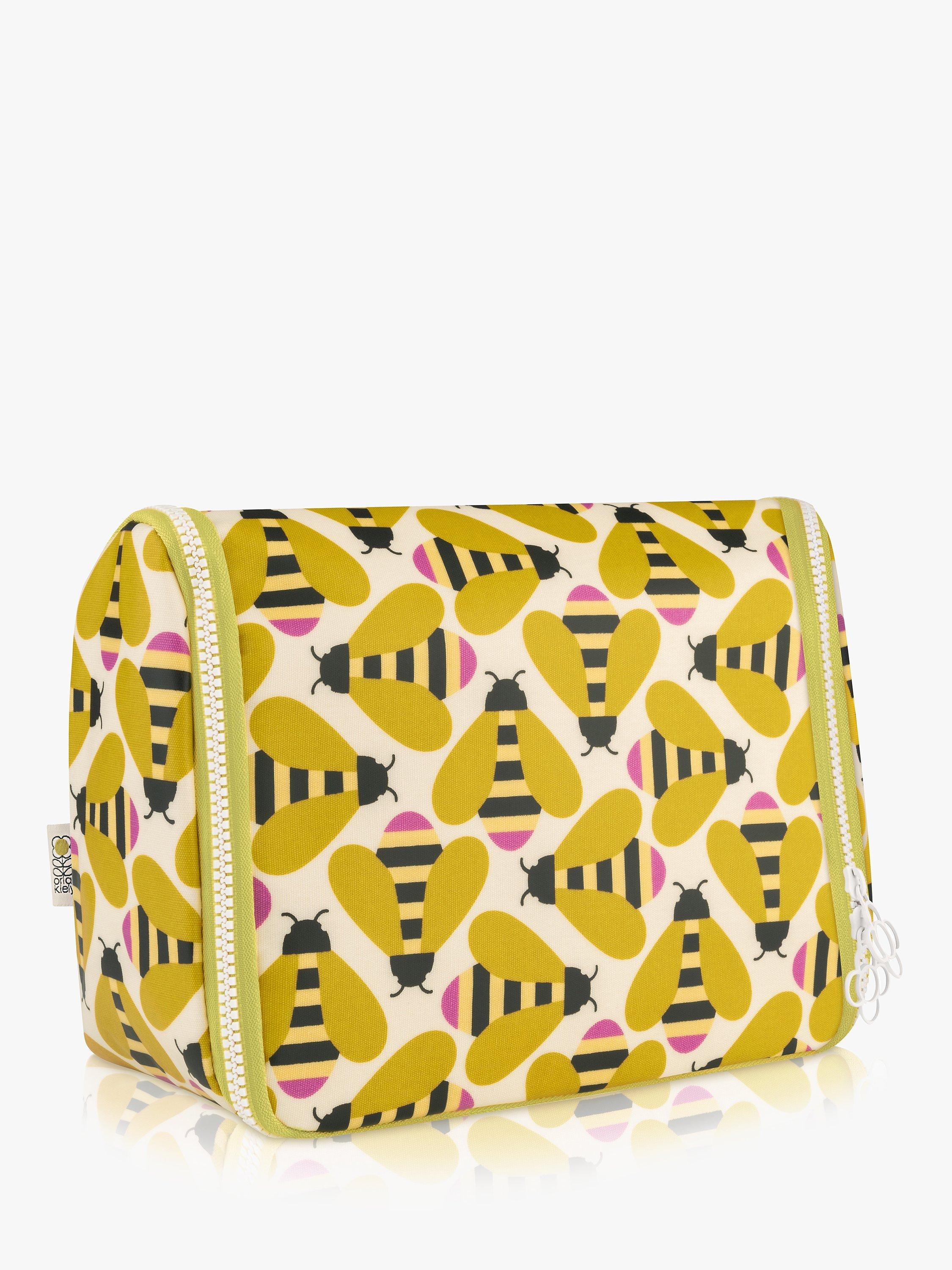 Orla Kiely Bee Hanging Wash Bag