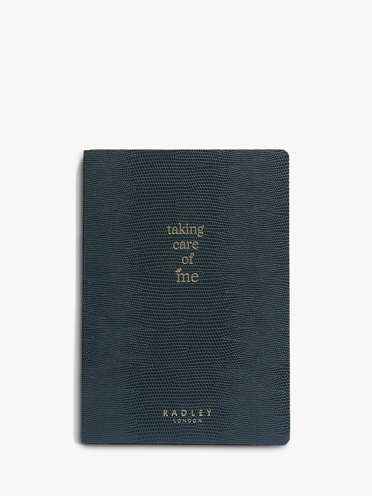 Radley Taking Care Of Me A5 Wellness Journal, Black