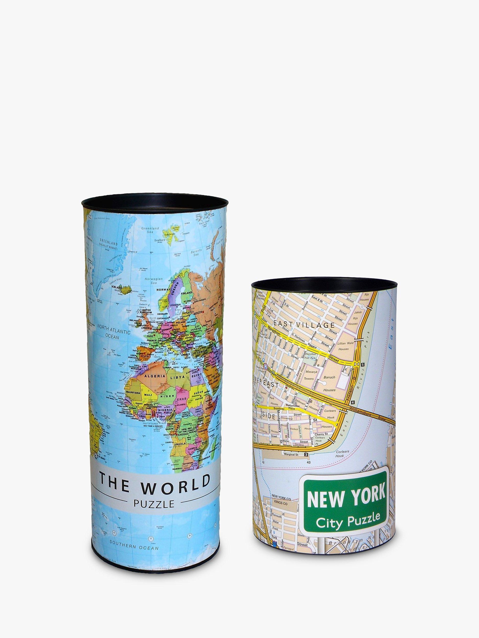 World & New York City Puzzles, 1500 Pieces