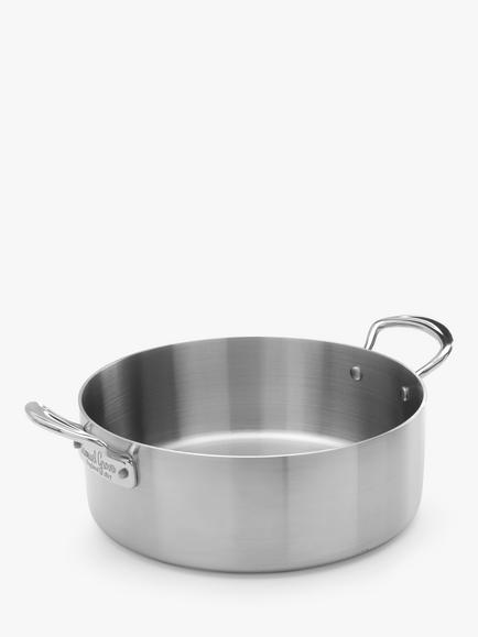 Samuel Groves Tri-Ply Stainless Steel Saute Pan & Lid, 26cm - view 2, 