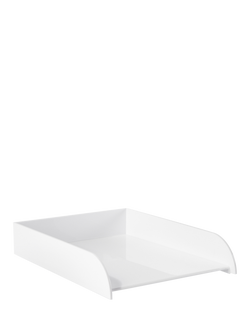 Osco A4 Document Tray, White, White