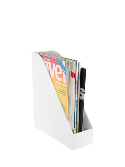 Osco Magazine File, White - view 2, White