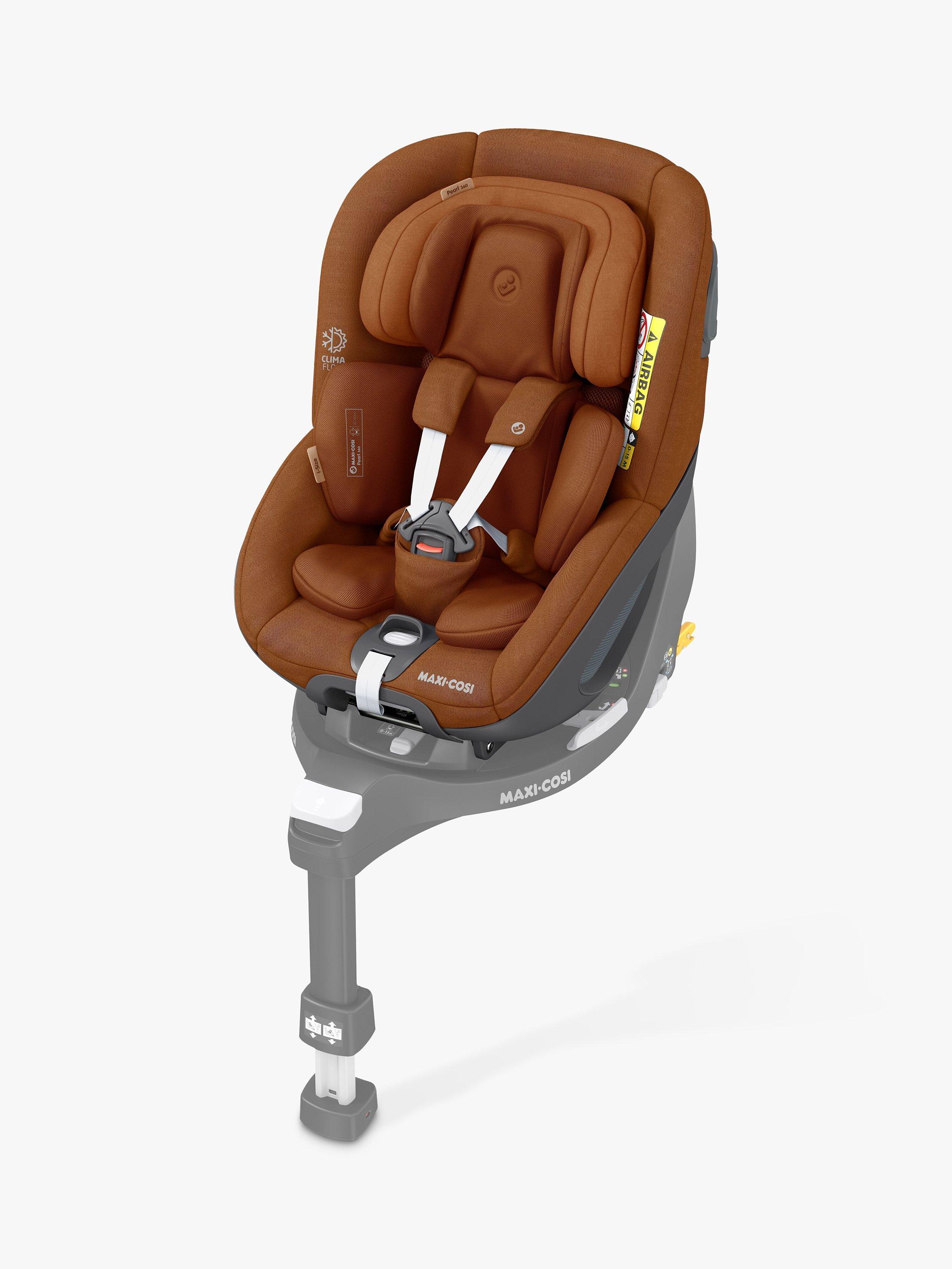 Maxi-Cosi Pearl 360 i-Size Car Seat, Authentic Cognac