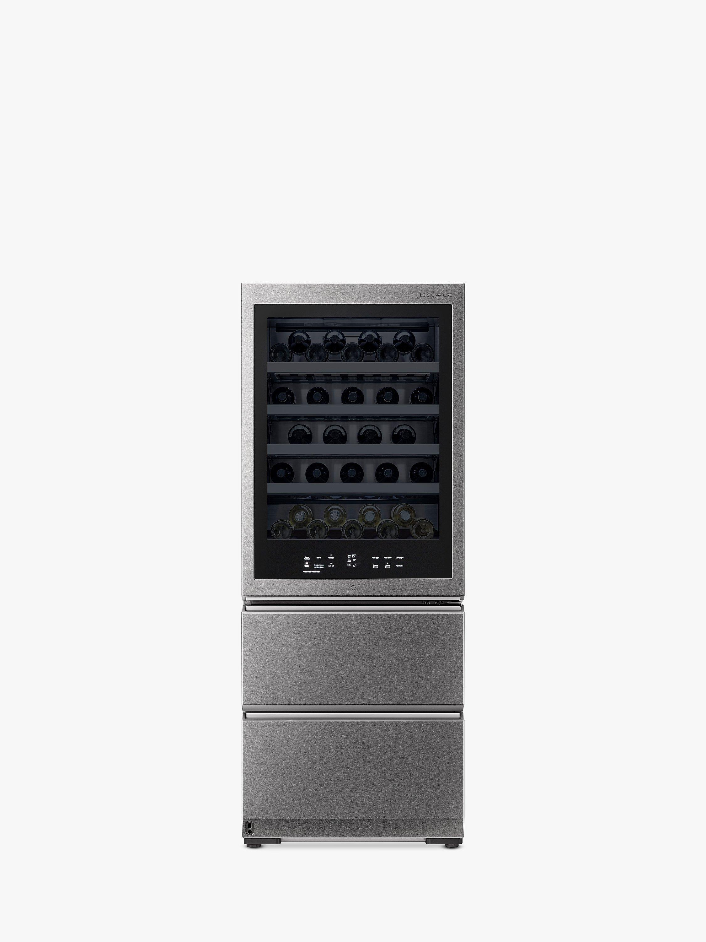 LG SIGNATURE LSR200W Wine Cooler, Stainless Steel