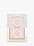kate spade new york With Love Photo Frame, 5 x 7" (13 x 18cm), Gold/White