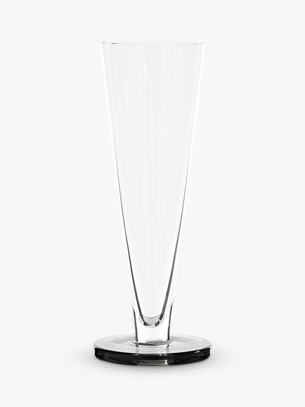 Tom Dixon Puck Flute Glass, Set of 2 - view 2, Clear