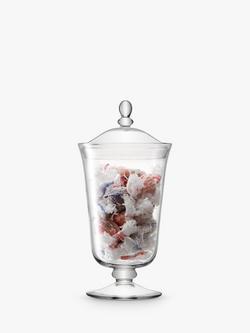 LSA International Serve Glass Bonbon Jar, Clear - view 2, Clear