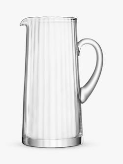 LSA International Aurelia Optic Glass Jug, 1.9L, Clear, Clear