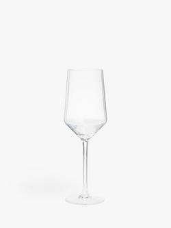 John Lewis Plastic Picnic White Wine Glass, 284ml, Clear, Clear