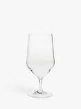 John Lewis Plastic Picnic Pilsner Glass, 422ml, Clear