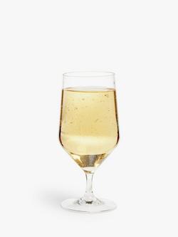 John Lewis Plastic Picnic Pilsner Glass, 422ml, Clear - view 2, Clear