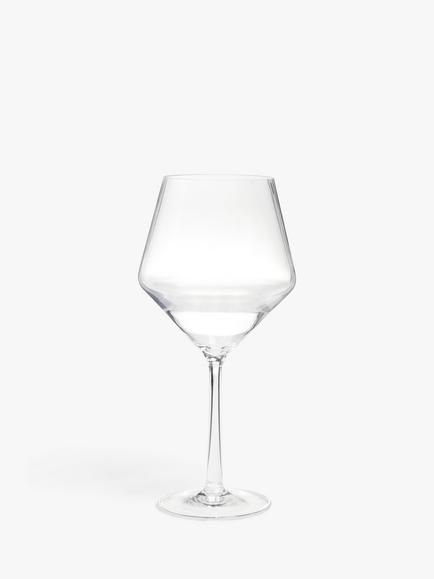 John Lewis Plastic Picnic Red Wine Glass, 663ml, Clear, Clear