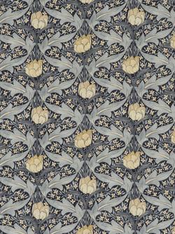 GP & J Baker Tulip & Jasmine Furnishing Fabric, Indigo/Ivory