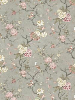 GP & J Baker Oriental Bird Furnishing Fabric, Mole