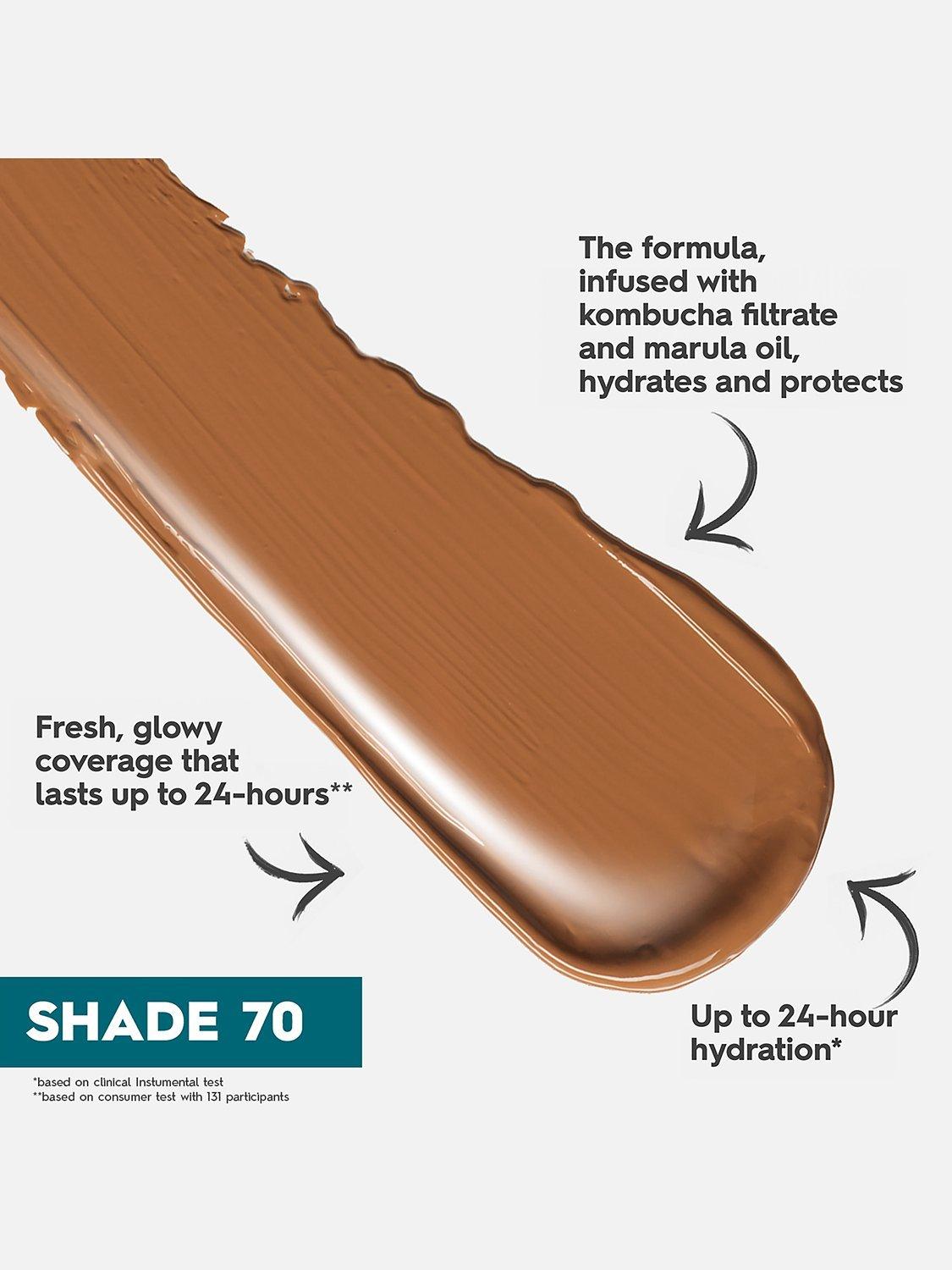 Product image 5 of 8, which shows Urban Decay Stay Naked Hydromaniac Tinted Glow Hydrator, 70 Dark Warm