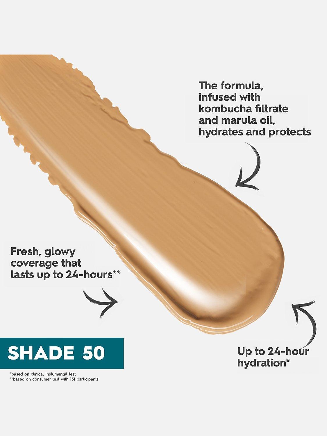 Product image 5 of 8, which shows Urban Decay Stay Naked Hydromaniac Tinted Glow Hydrator, 50 Medium Warm