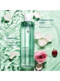 Caudalie Vinoclean Moisturising Toner with Rose Water, 200ml - view 2, 
