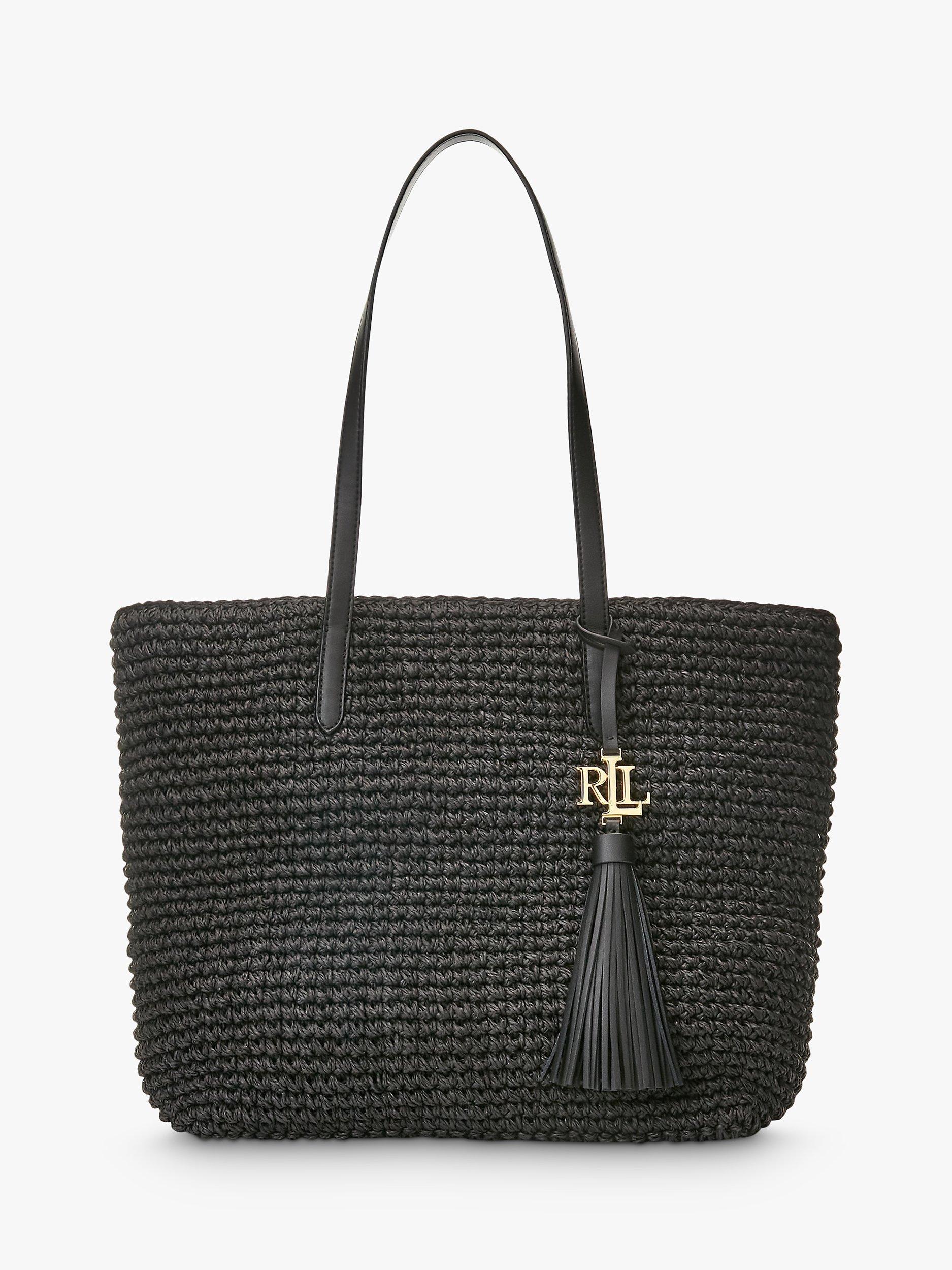 Ralph Lauren Canvas bag with popular tassel