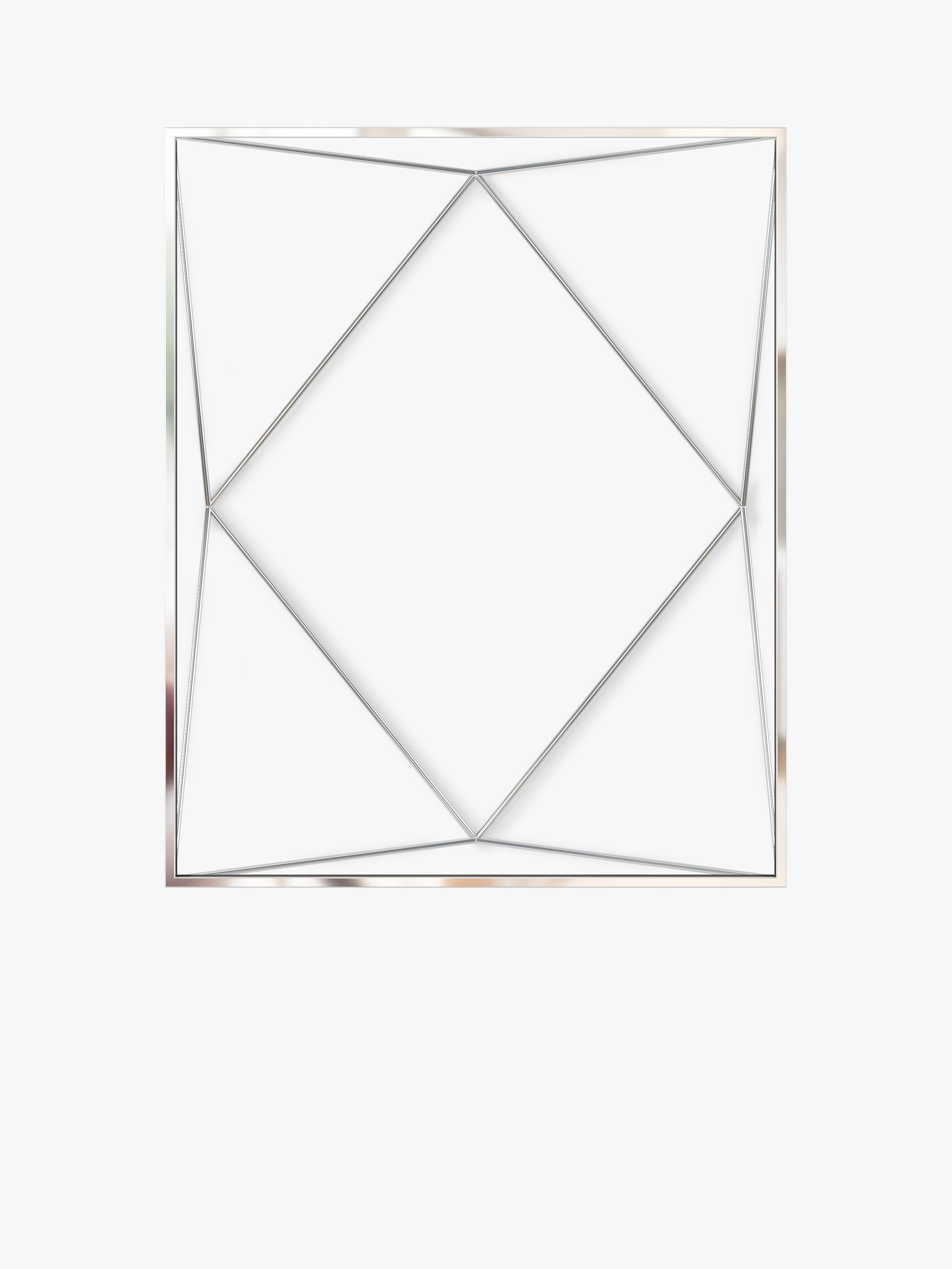 Umbra Prisma Gallery Wall Picture Frame, Chrome