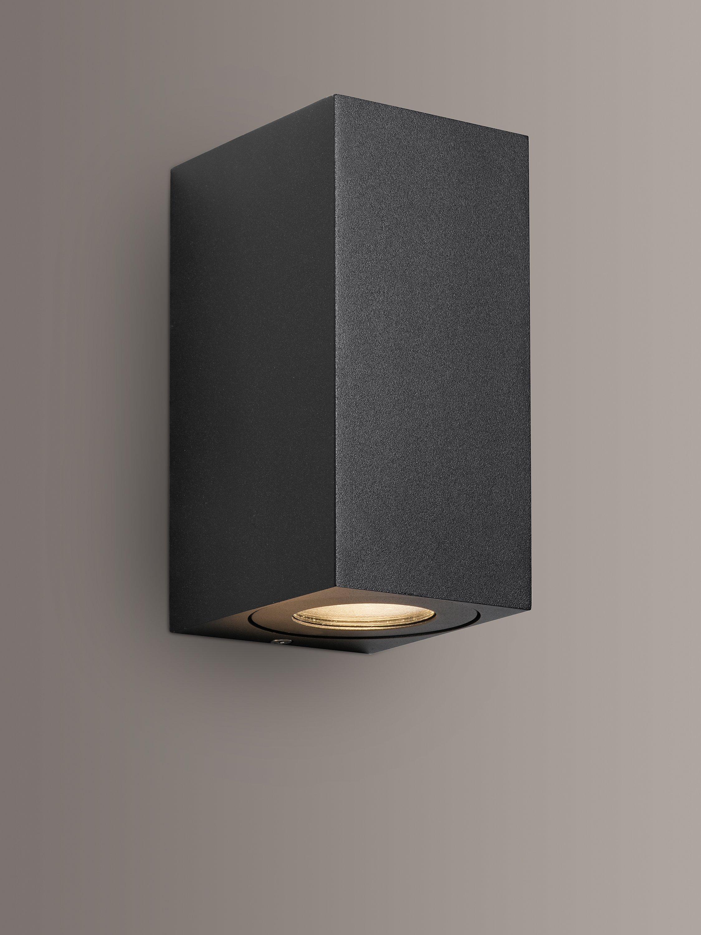 Nordlux Canto Maxi Kubi Outdoor Wall Light, Black