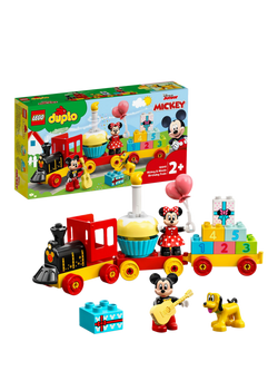 LEGO DUPLO 10941 Mickey & Minnie Birthday Train, Multi