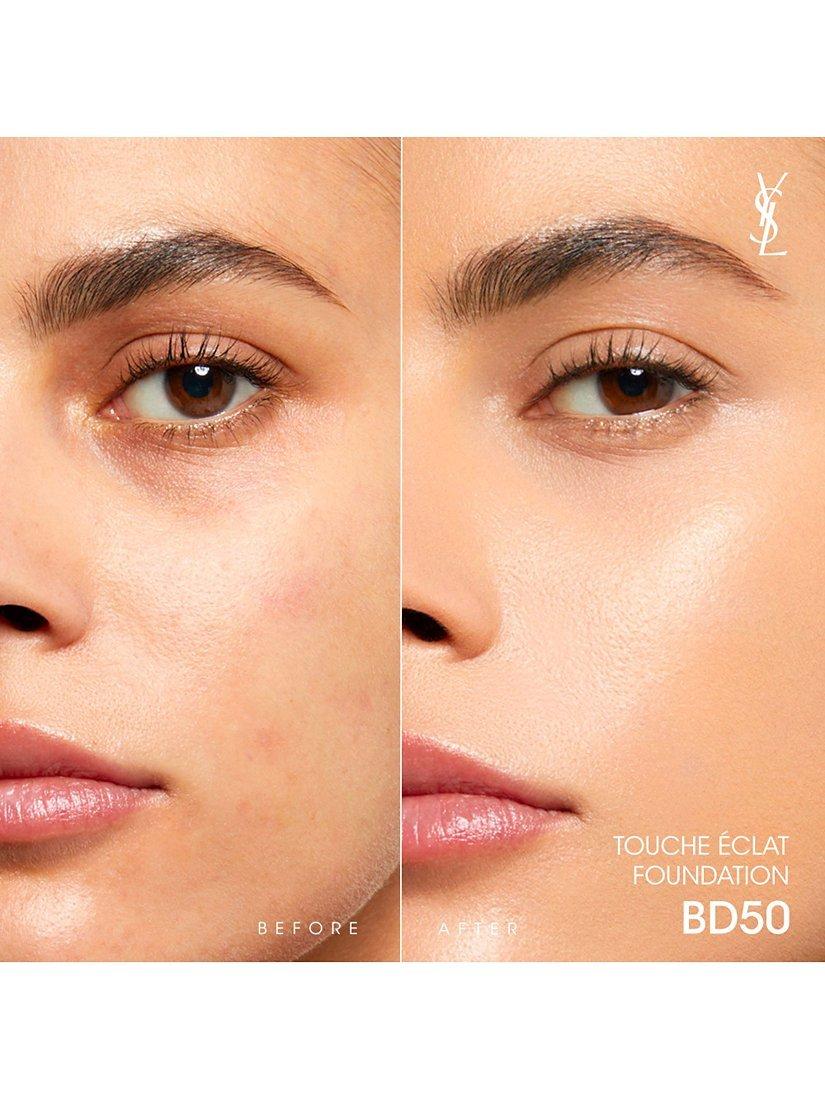Product image 4 of 8, which shows Yves Saint Laurent Touche Éclat Le Teint Foundation SPF 22, BD50
