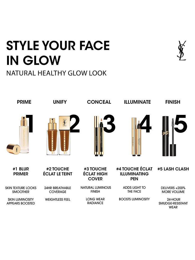 Product image 7 of 8, which shows Yves Saint Laurent Touche Éclat Le Teint Foundation SPF 22, B10