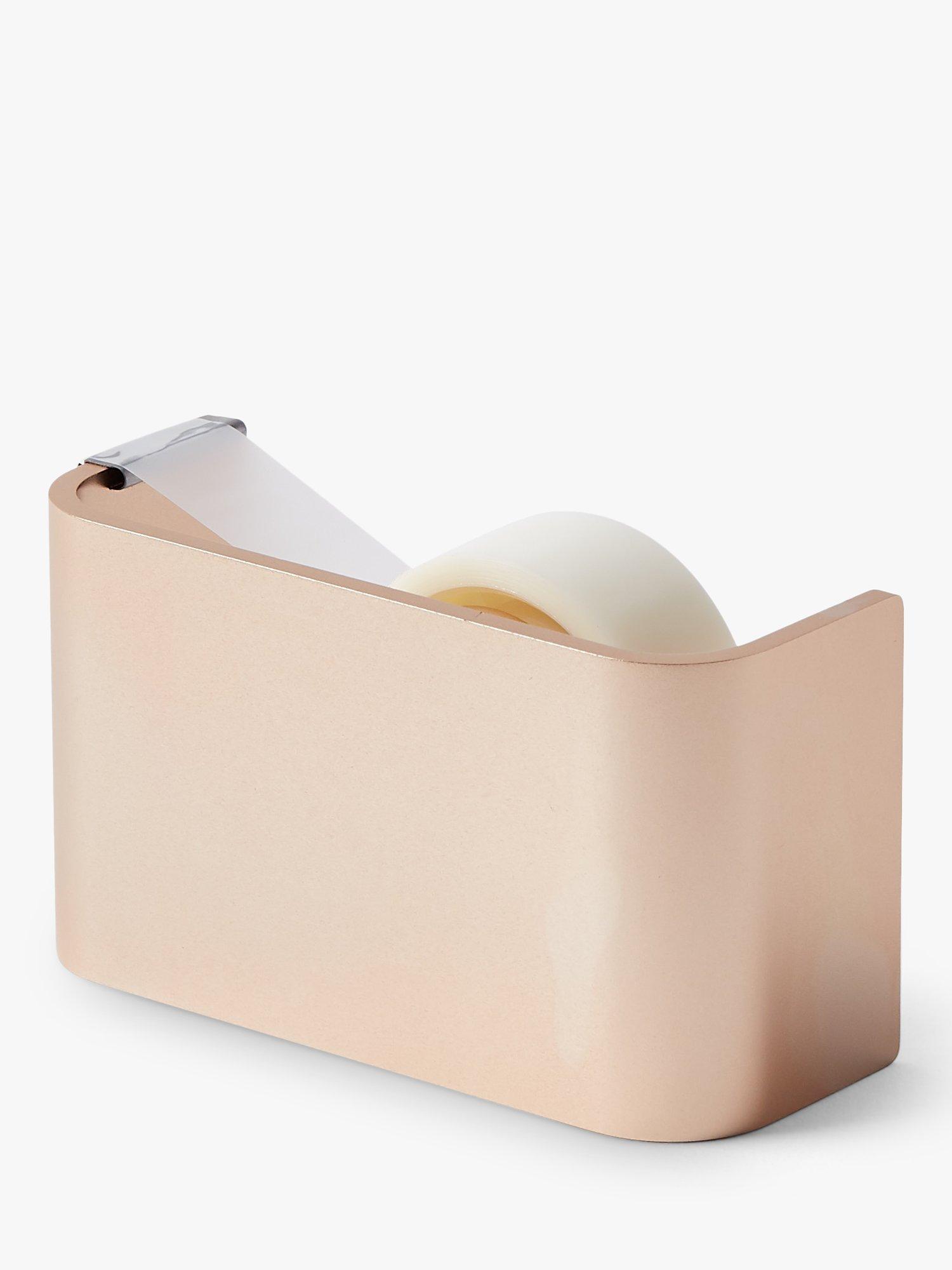 Lexon City Metal Tape Dispenser, Soft Gold