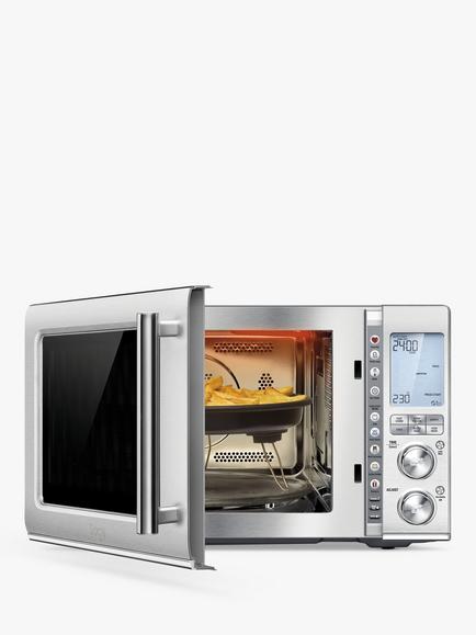 Sage SMO870 Combi Wave, Air Fryer, Convection Oven & Microwave, Silver, Brushed Stainless Steel