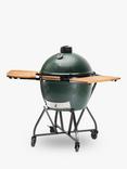 Big Green Egg Extra Large BBQ & Acacia Wood Shelves Nest Bundle with ConvEGGtor