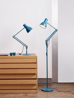 Anglepoise Type 75 Margaret Howell Edition Floor Lamp, Saxon Blue, Saxon Blue
