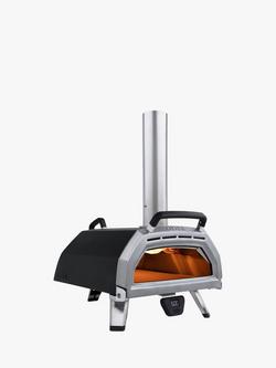 Ooni Karu 16 Multi Fuel Outdoor Pizza Oven, Black/Silver