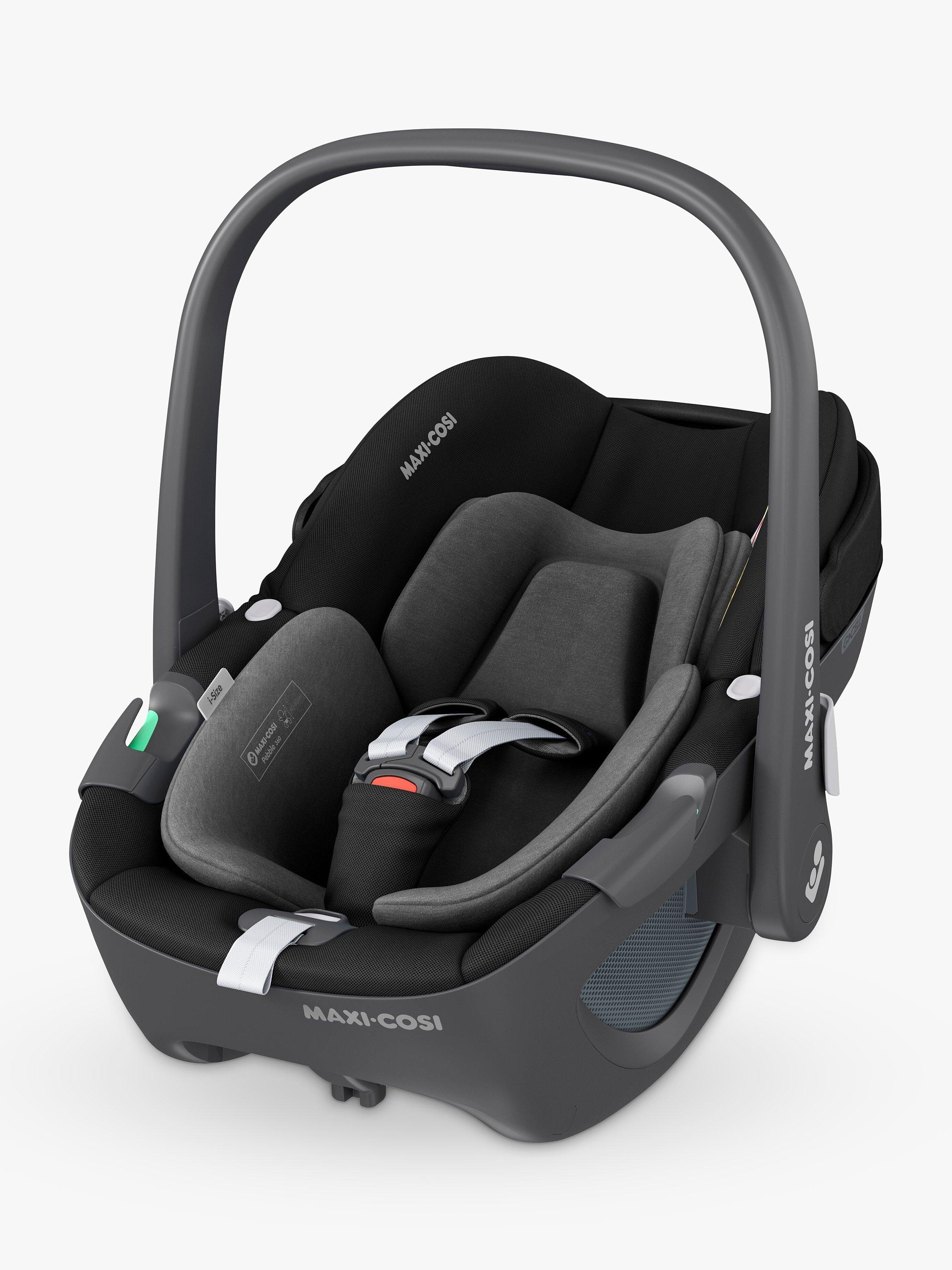 Maxi Cosi Pebble 360 i Size Baby Car Seat Essential Black