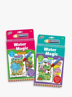 Galt Water Magic Animal & Farm Children's Colouring Books Bundle, 