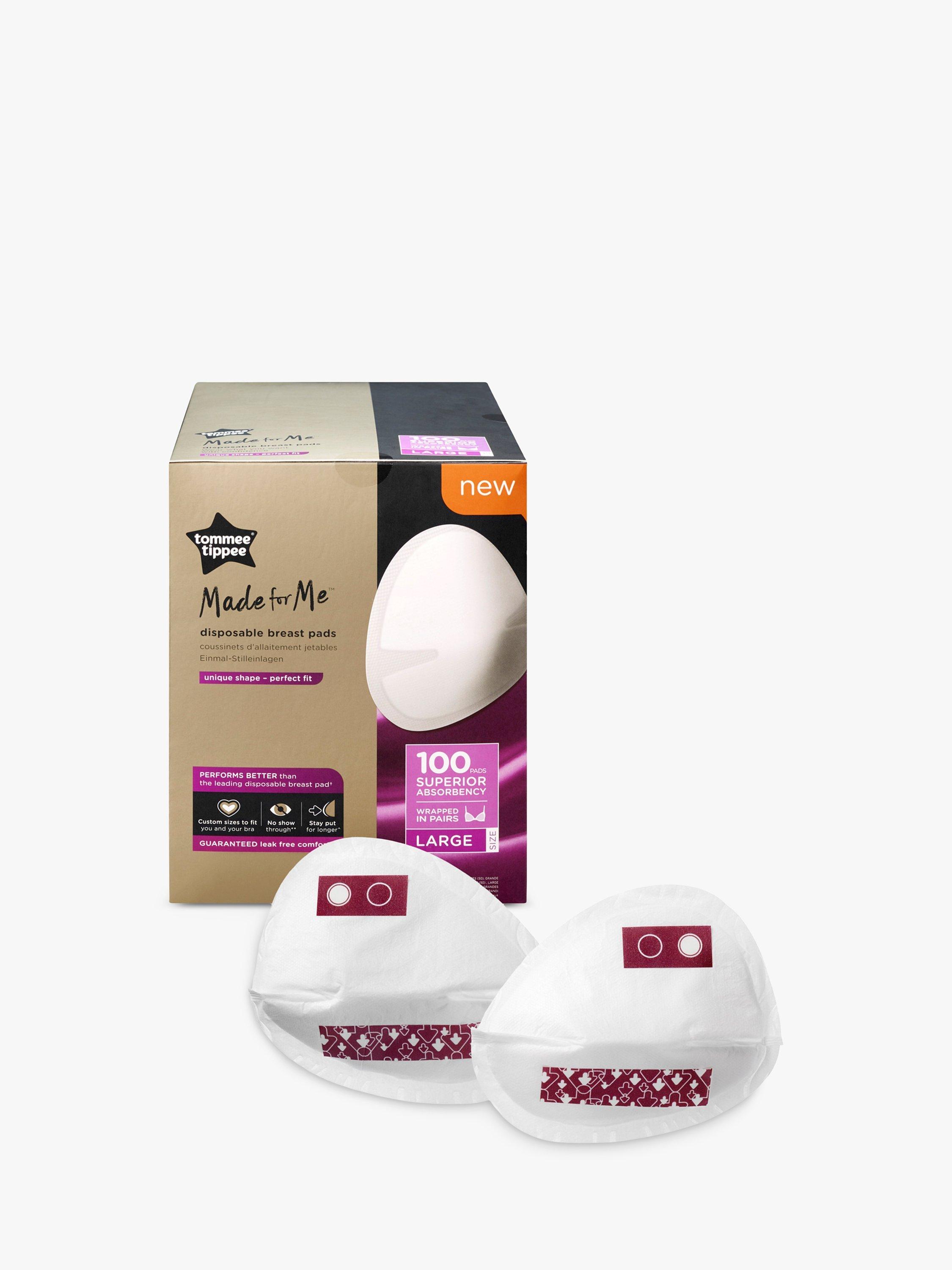 Tommee Tippee Disposable Breast Pads, Pack of 100, Large
