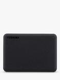 Toshiba Canvio Advance, Portable Hard Drive, 2TB, Black