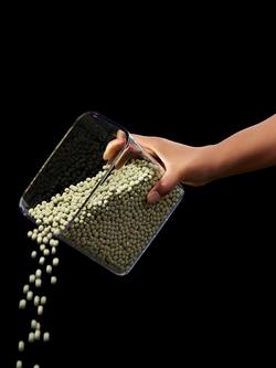 OXO POP Stainless Steel Lid Rectangular Kitchen Storage Container, Clear - view 2, Clear