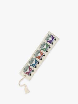 Textile Heritage Campervan Bookmark Counted Cross Stitch Kit, Multi